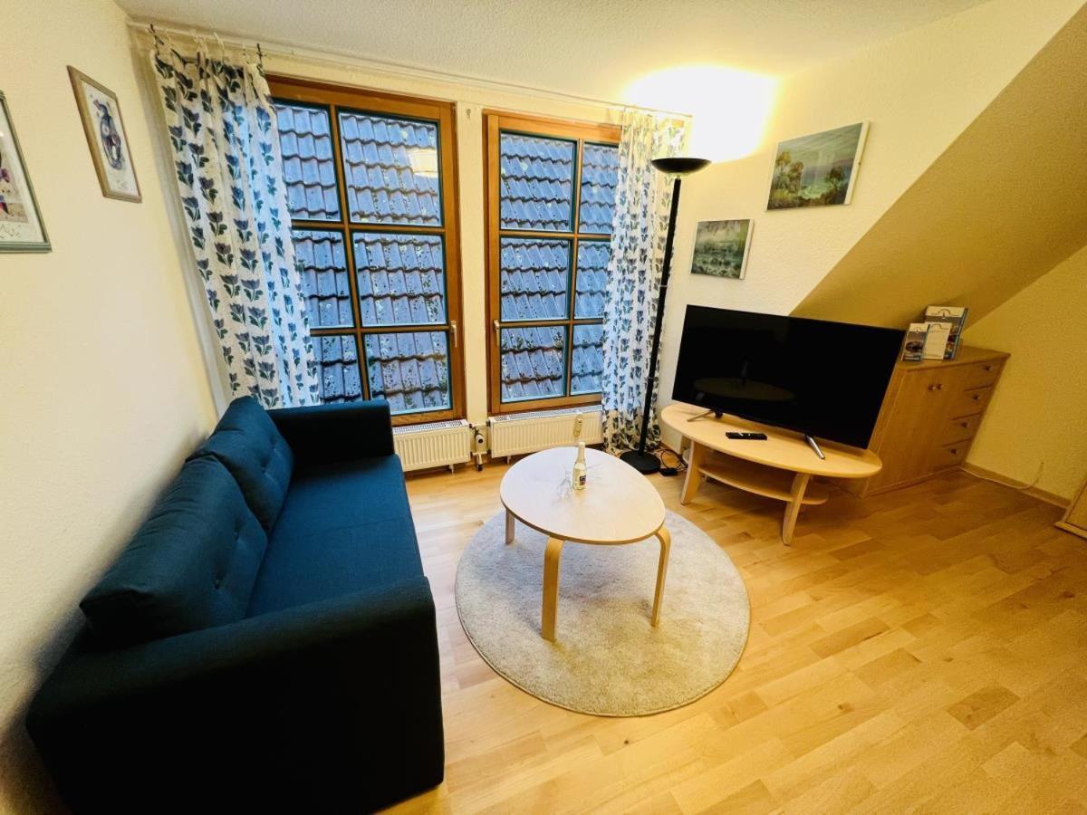 Blaue Tulpe, Balkon Mit Traumblick Apartman Rostock Kültér fotó