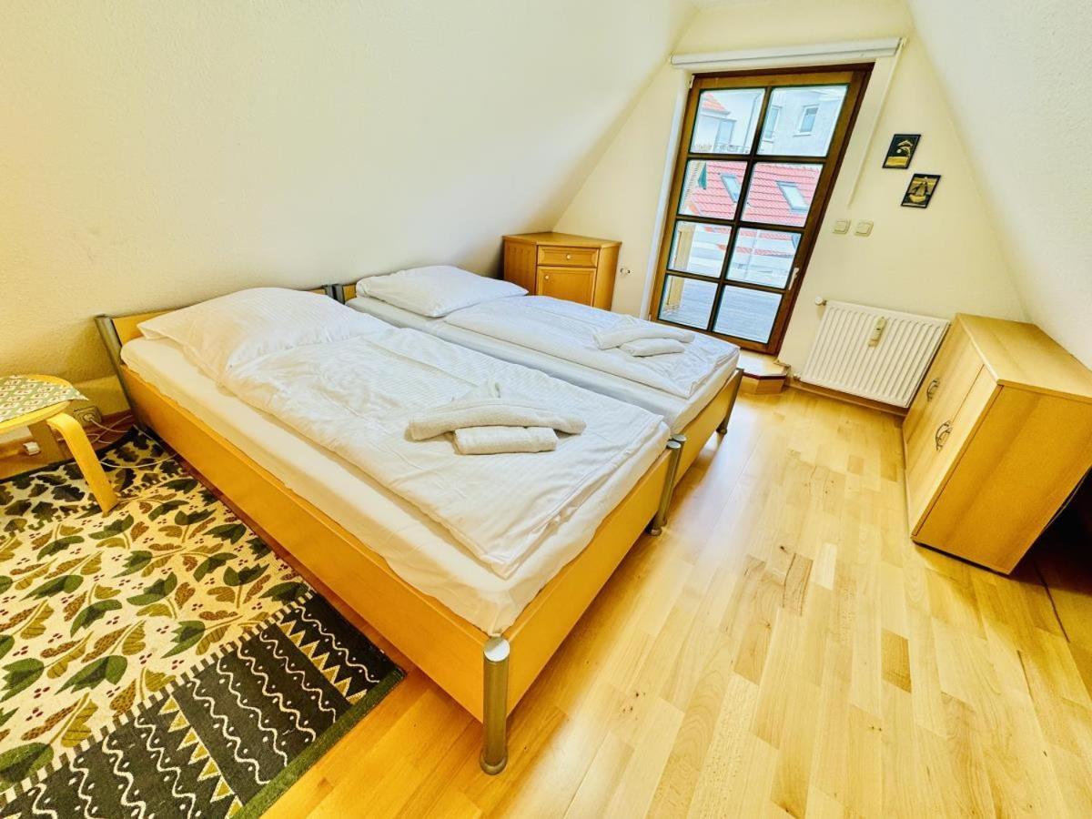 Blaue Tulpe, Balkon Mit Traumblick Apartman Rostock Kültér fotó